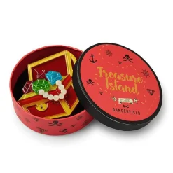 Erstwilder Bootylicious Treasure Chest Brooch^ Brooches