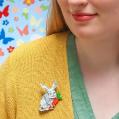 Erstwilder Brave Easter Bilby Brooch^ Brooches