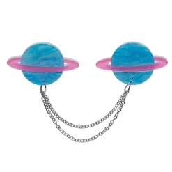 Erstwilder Brave New Worlds Cardigan Clips^ Brooches