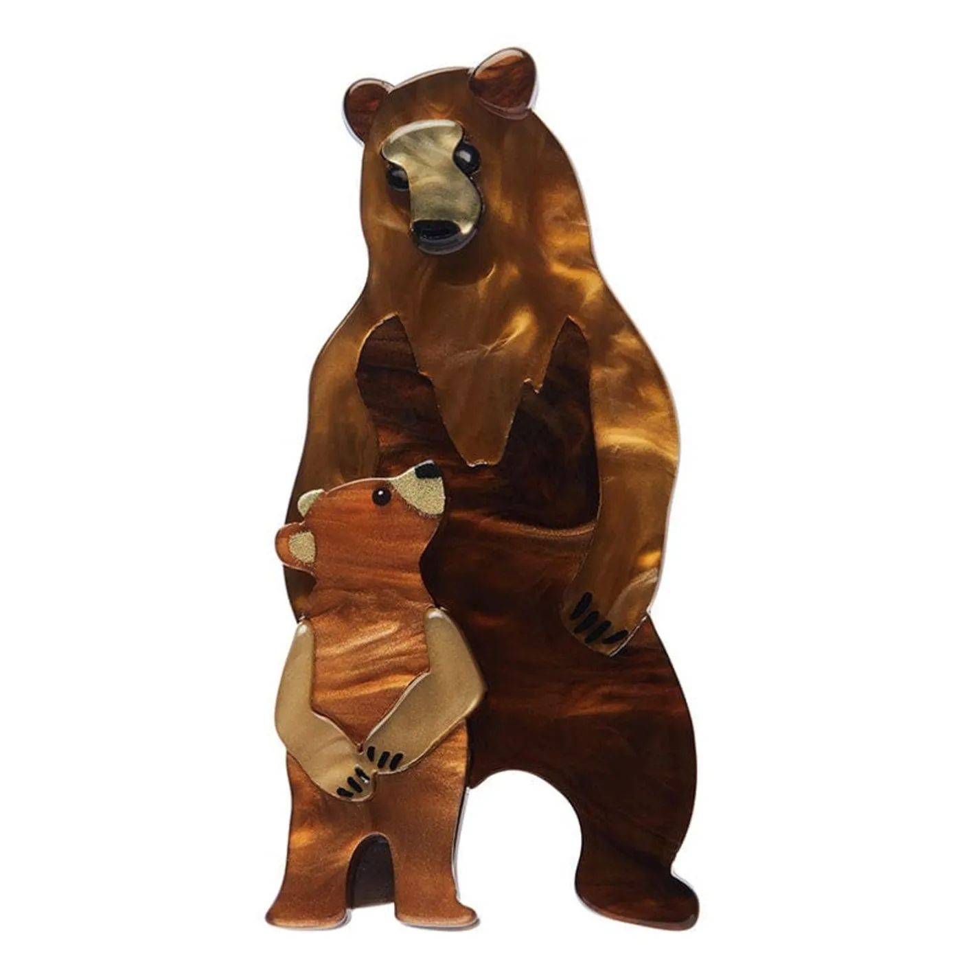 Erstwilder Bravissimo Bears Brooch^ Brooches