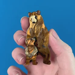 Erstwilder Bravissimo Bears Brooch^ Brooches