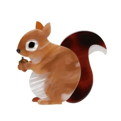 Erstwilder Bright-Eyed And Bushy Tailed Brooch^ Brooches