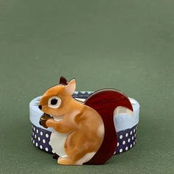 Erstwilder Bright-Eyed And Bushy Tailed Brooch^ Brooches