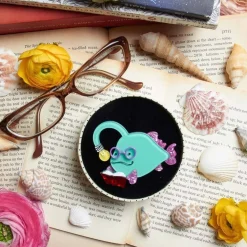 Erstwilder Bright-Eyed Bibliophile Brooch^ Brooches