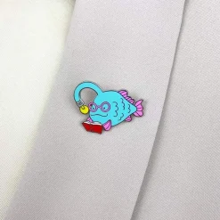 Erstwilder Bright-Eyed Bibliophile Enamel Pin^ Enamel Pins