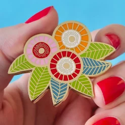 Erstwilder Brilliant Blossoms Flowering Gum Enamel Pin^ Enamel Pins