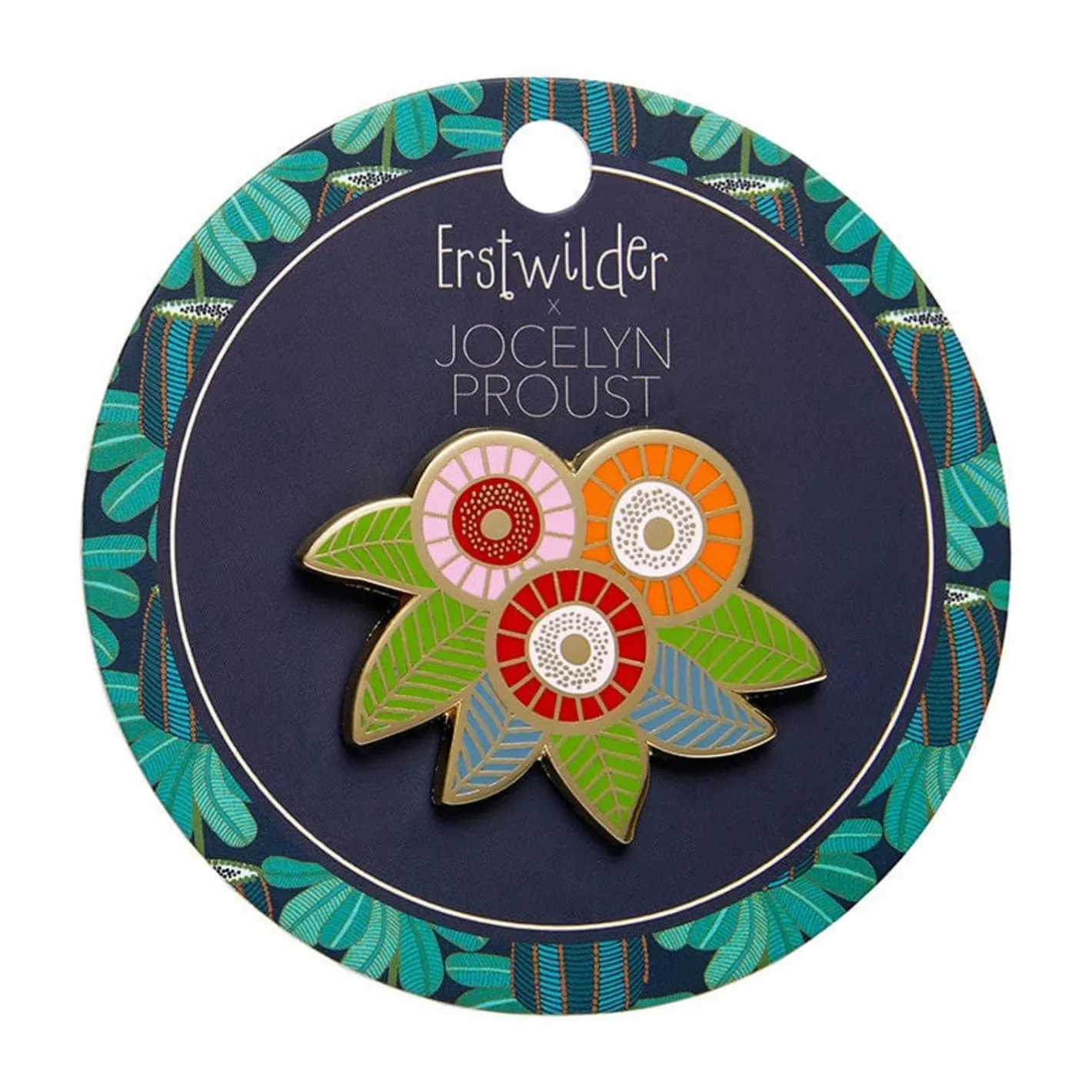 Erstwilder Brilliant Blossoms Flowering Gum Enamel Pin^ Enamel Pins