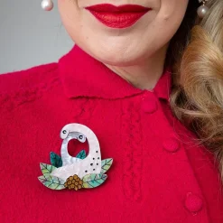 Erstwilder Bronte And Bub Brooch^ Brooches