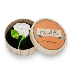 Erstwilder Budding Romance Rose Brooch^ Brooches