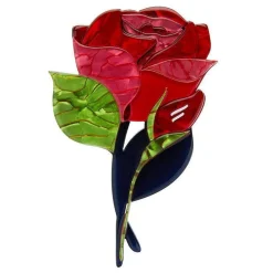 Erstwilder Budding Romance Rose Brooch^ Brooches
