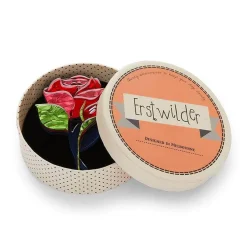 Erstwilder Budding Romance Rose Brooch^ Brooches