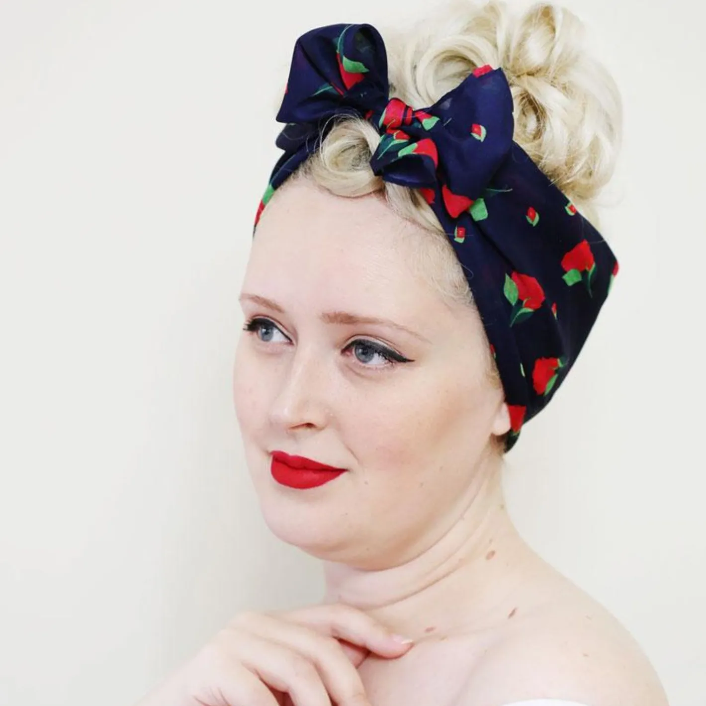 Erstwilder Budding Romance Rose Head Scarf^ Scarves