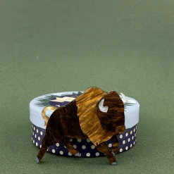 Erstwilder Buffalo Bull Brooch^ Brooches