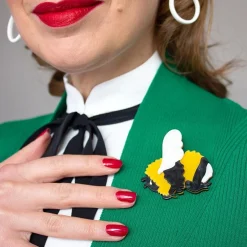 Erstwilder Bumble Butt Brooch^ Brooches