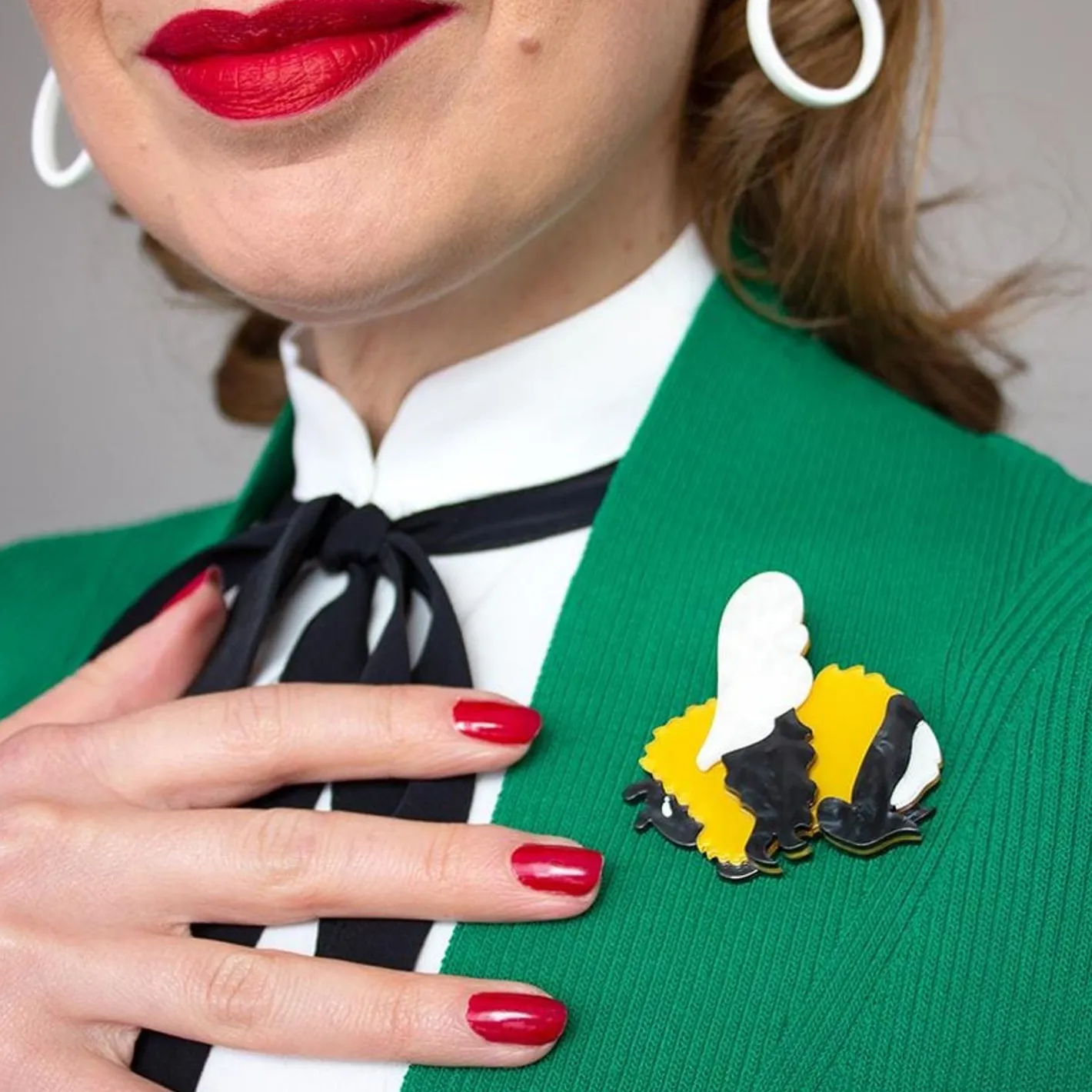 Erstwilder Bumble Butt Brooch^ Brooches
