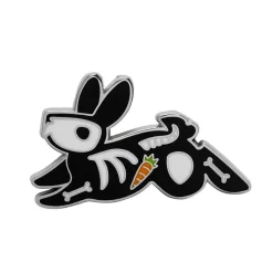 Erstwilder Bunny Bones Enamel Pin^ Enamel Pins