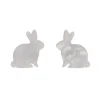 Erstwilder Bunny Ripple Resin Stud Earrings - White^ Essential Earrings