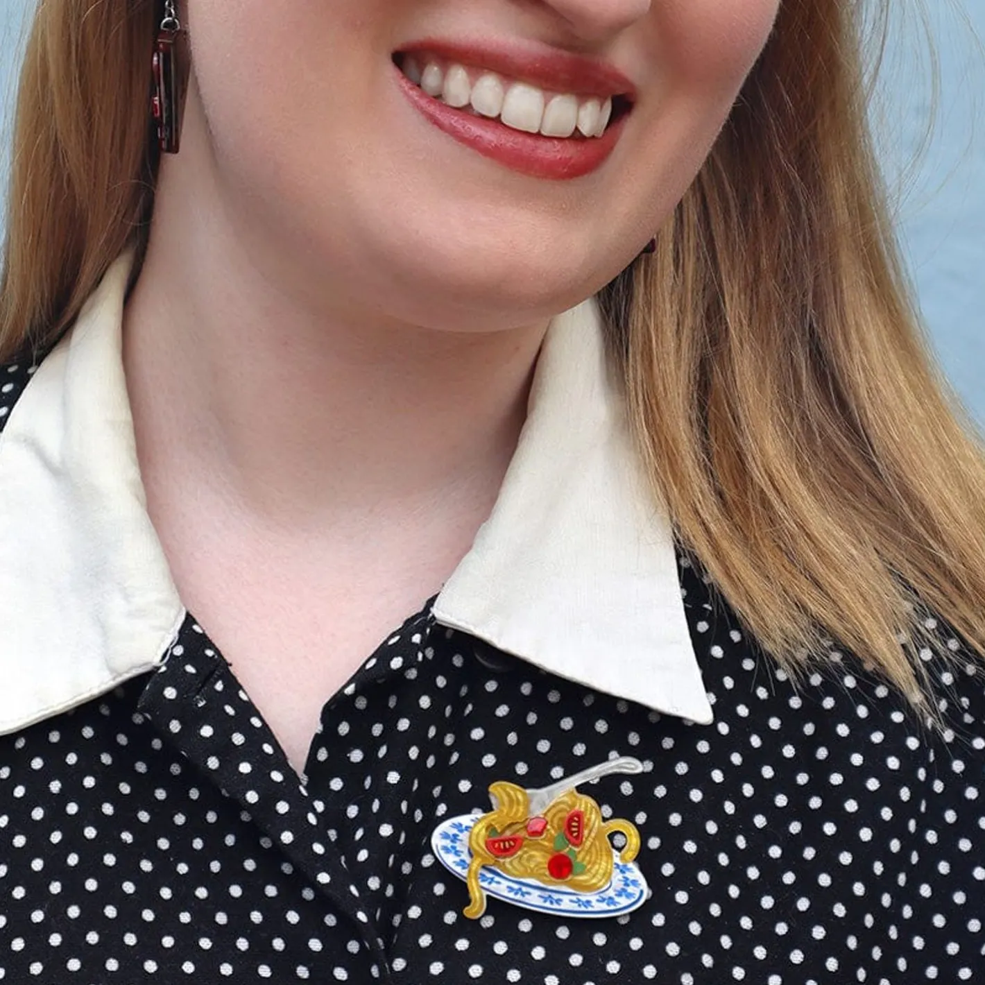 Erstwilder Buon Appetito Brooch^ Brooches