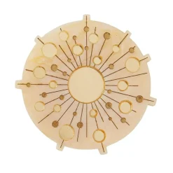 Erstwilder Burst Of Sun Brooch^ Brooches