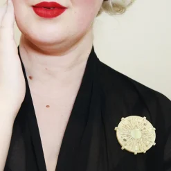 Erstwilder Burst Of Sun Brooch^ Brooches