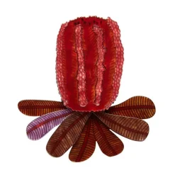 Erstwilder Bushy Blush Brooch^ Brooches