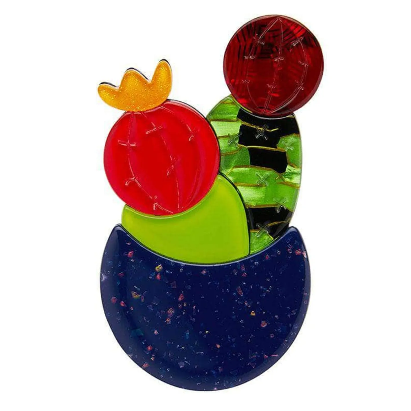Erstwilder Cactus Jack Brooch^ Brooches