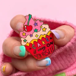 Erstwilder Cake It Easy On Yourself Enamel Pin^ Enamel Pins