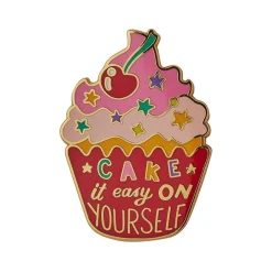 Erstwilder Cake It Easy On Yourself Enamel Pin^ Enamel Pins