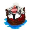 Erstwilder Canals Of Venice Brooch^ Brooches