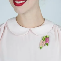 Erstwilder Candy Callistemon Brooch^ Brooches