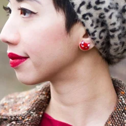 Erstwilder Carla Cat Earrings^ Earrings