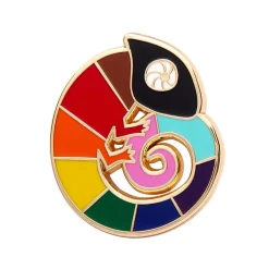 Erstwilder Carmel'S Colourful Chameleon Enamel Pin^ Enamel Pins