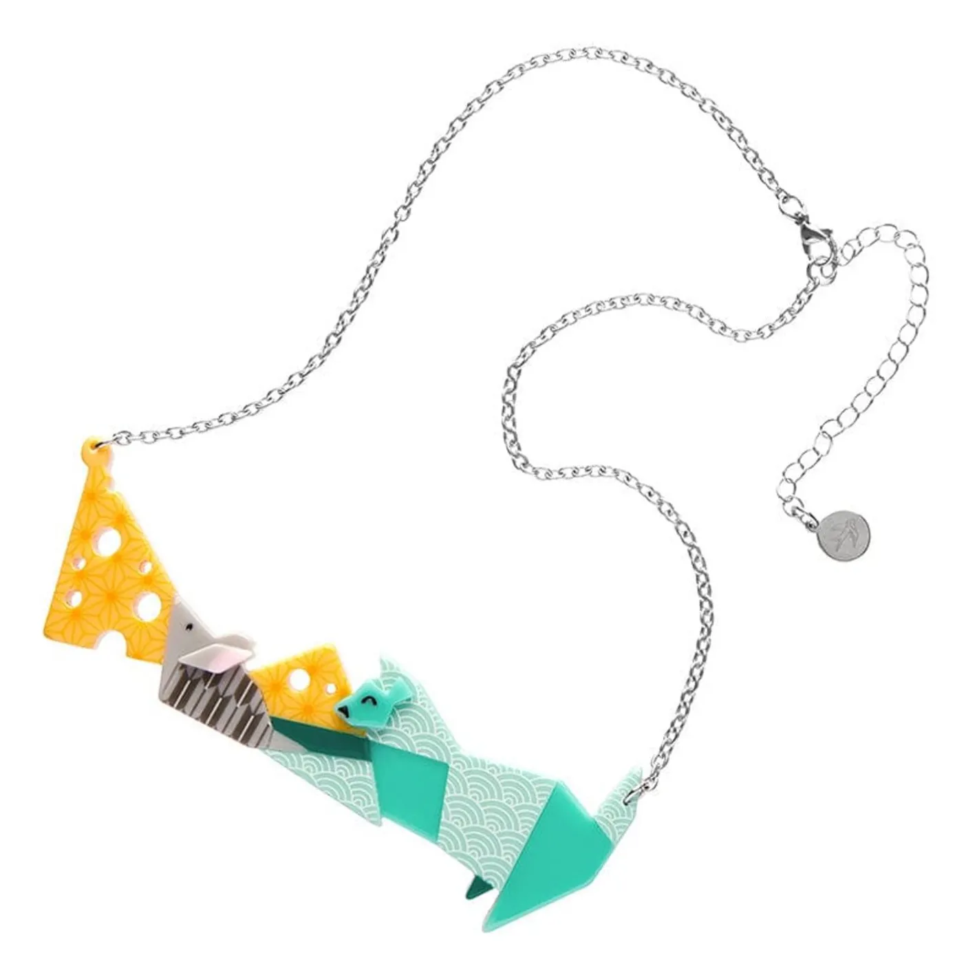 Erstwilder Cat And Mouse Necklace^ Necklaces
