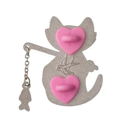 Erstwilder Cat Got Your Tongue Enamel Pin^ Enamel Pins