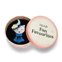 Erstwilder Cat In A Hat Brooch^ Brooches
