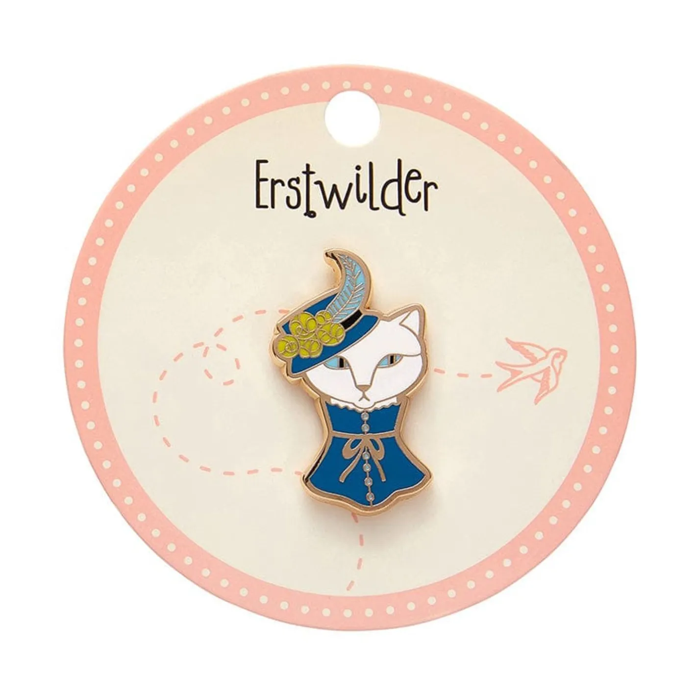 Erstwilder Cat In A Hat Enamel Pin^ Enamel Pins