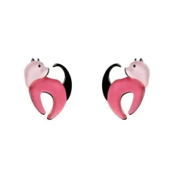 Erstwilder Cat Walk Stud Cat Earrings^ Earrings