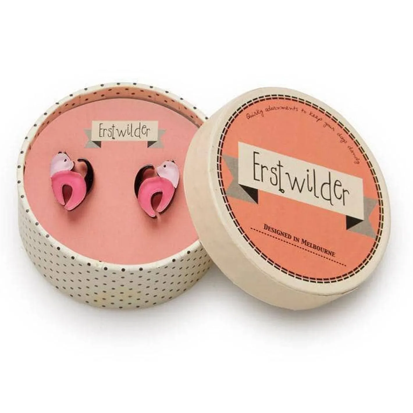 Erstwilder Cat Walk Stud Cat Earrings^ Earrings