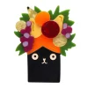 Erstwilder Catmen Miranda Brooch^ Brooches