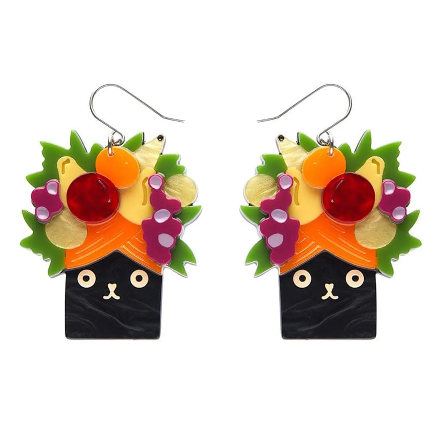 Erstwilder Catmen Miranda Drop Earrings^ Earrings