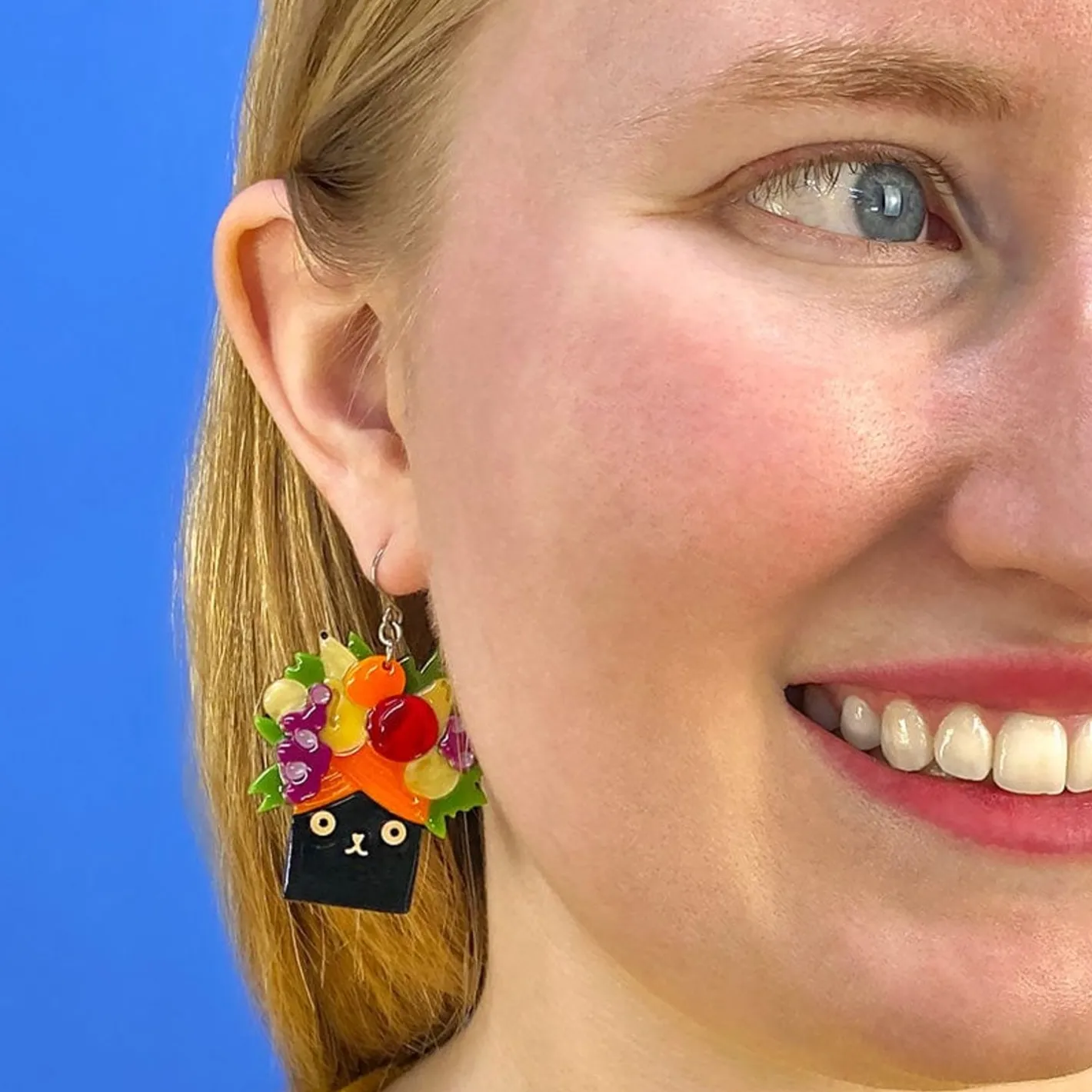 Erstwilder Catmen Miranda Drop Earrings^ Earrings