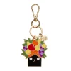 Erstwilder Catmen Miranda Enamel Key Ring^ Enamel Key Rings