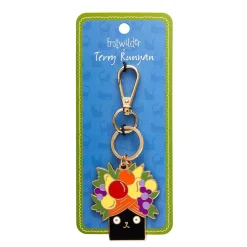 Erstwilder Catmen Miranda Enamel Key Ring^ Enamel Key Rings