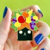 Erstwilder Catmen Miranda Enamel Pin^ Enamel Pins