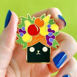 Erstwilder Catmen Miranda Enamel Pin^ Enamel Pins