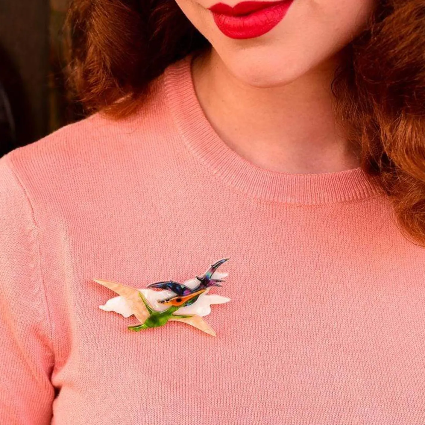 Erstwilder Celine The Pterodactyl Brooch^ Brooches