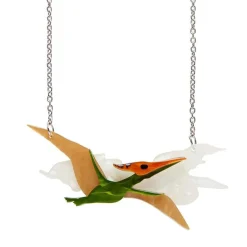 Erstwilder Celine The Pterodactyl Necklace^ Necklaces