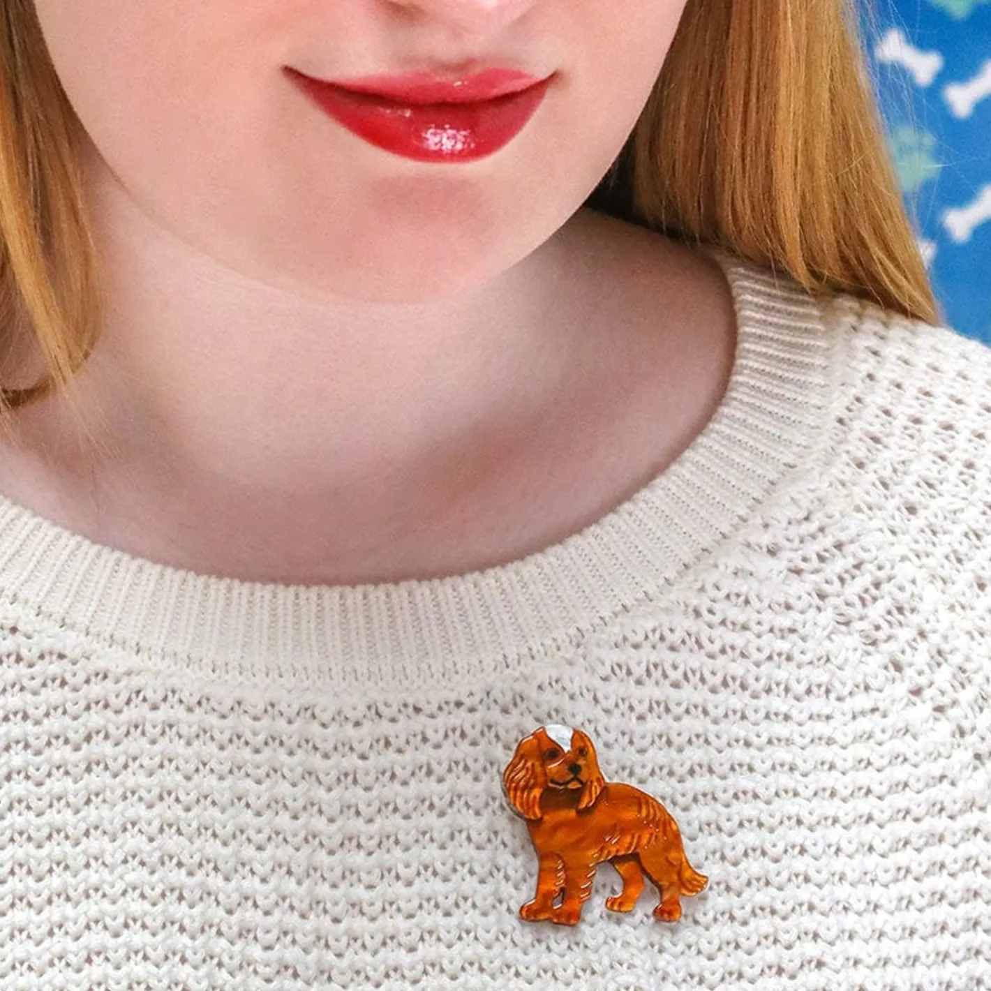 Erstwilder Charles Iii Mini Brooch^ Brooches