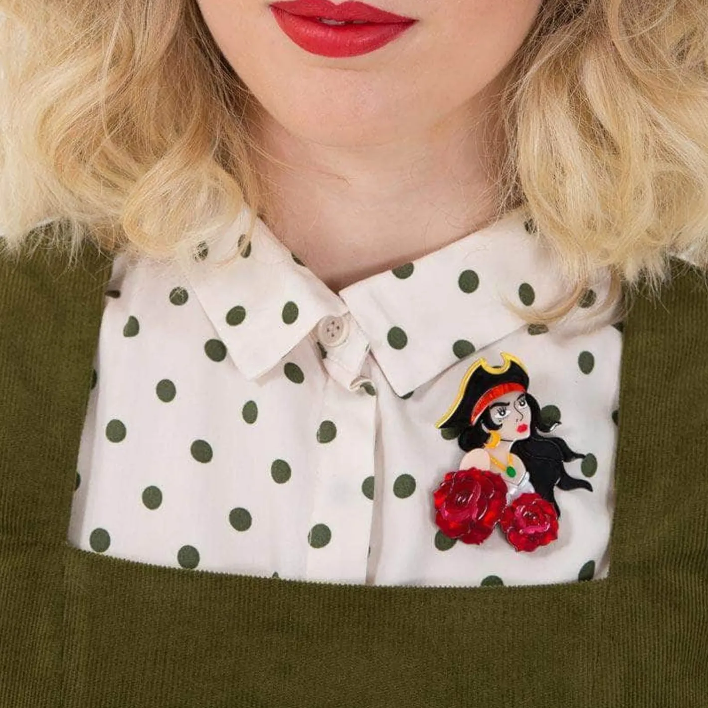 Erstwilder Charlotte Of The Sea Pirate Brooch^ Brooches