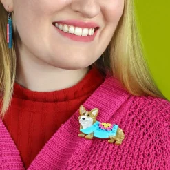 Erstwilder Charming Chaperone Brooch^ Brooches